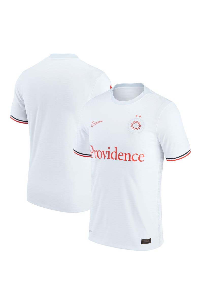 Nike Men's Nike White Portland Thorns FC 2022 Authentic Team Jersey, Main, color, White
