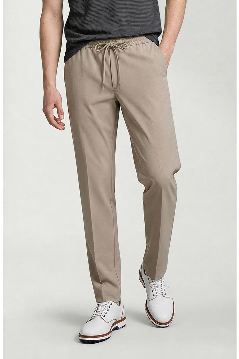 Benji Elastic Waist Pants, Main, color, BONE