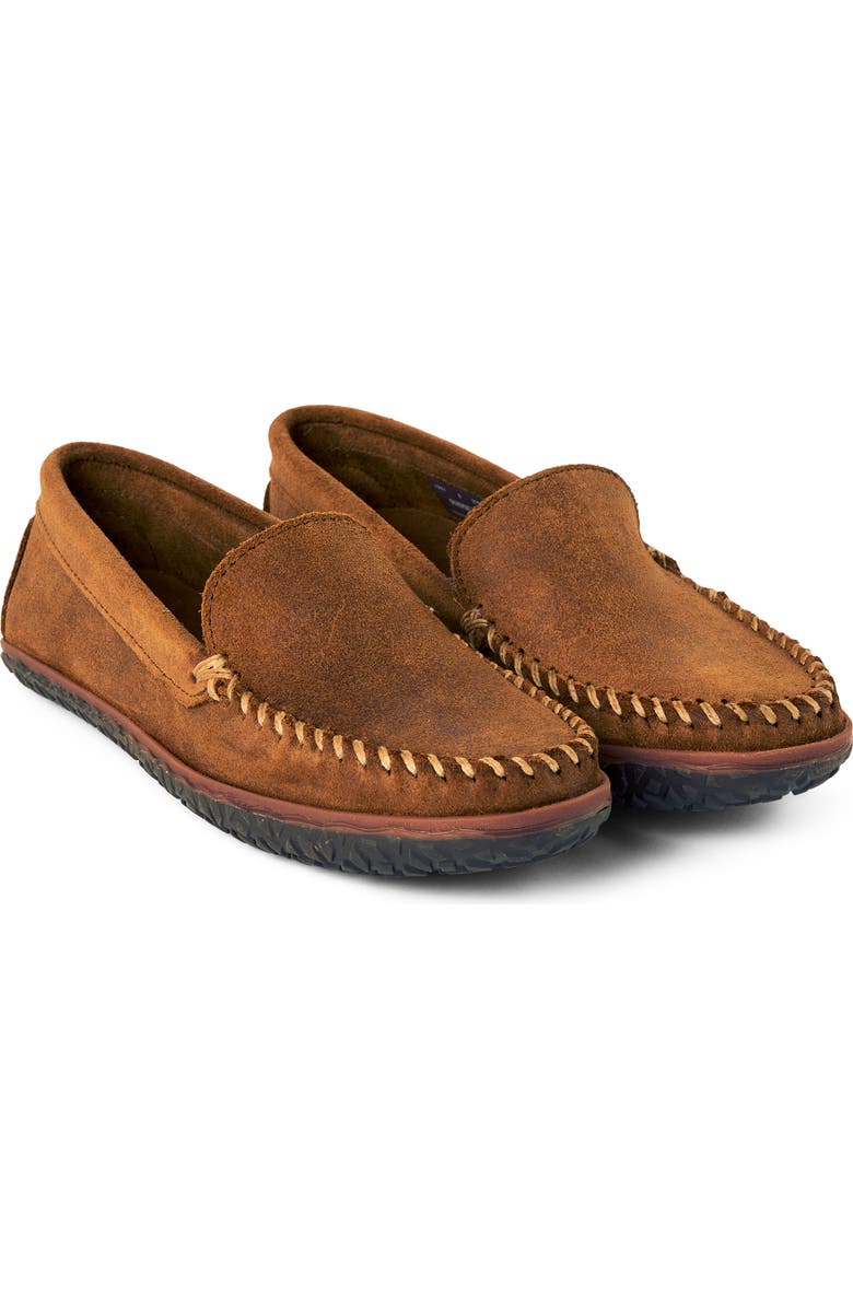 Minnetonka Venetian Tread Loafer, Alternate, color, Brown