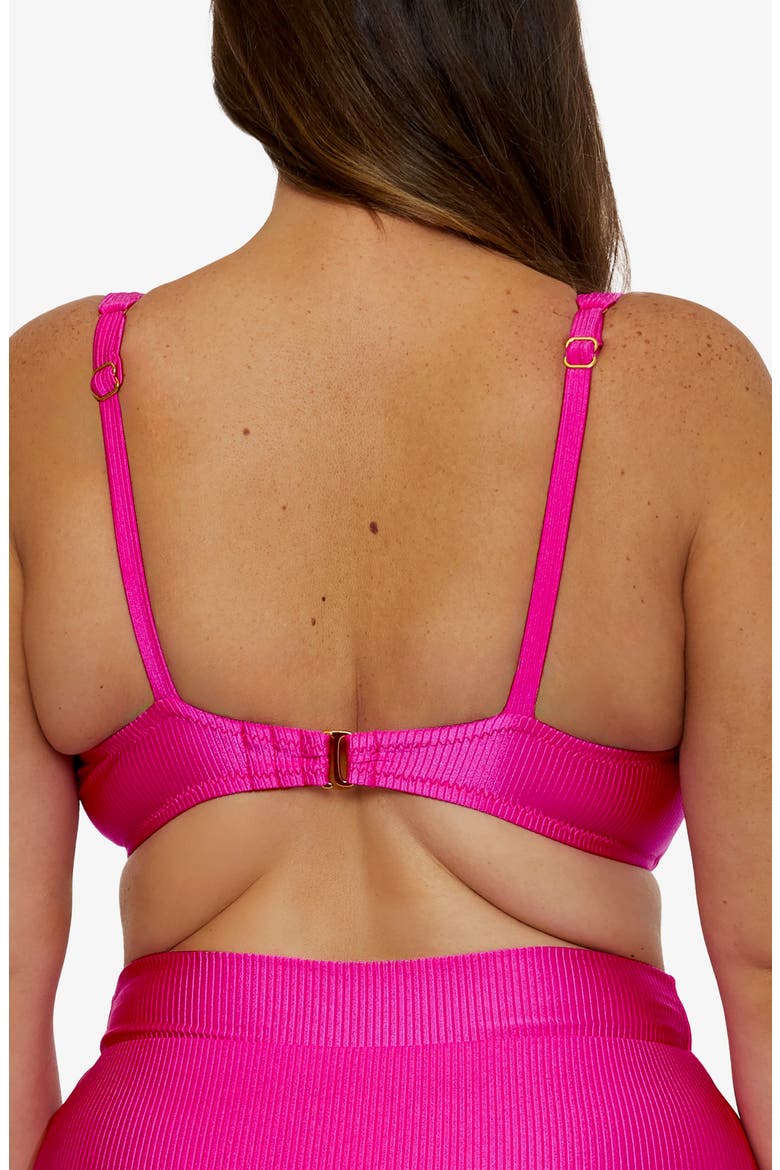 Monte Carlo Underwire Bikini Top, Alternate, color, AZALEA