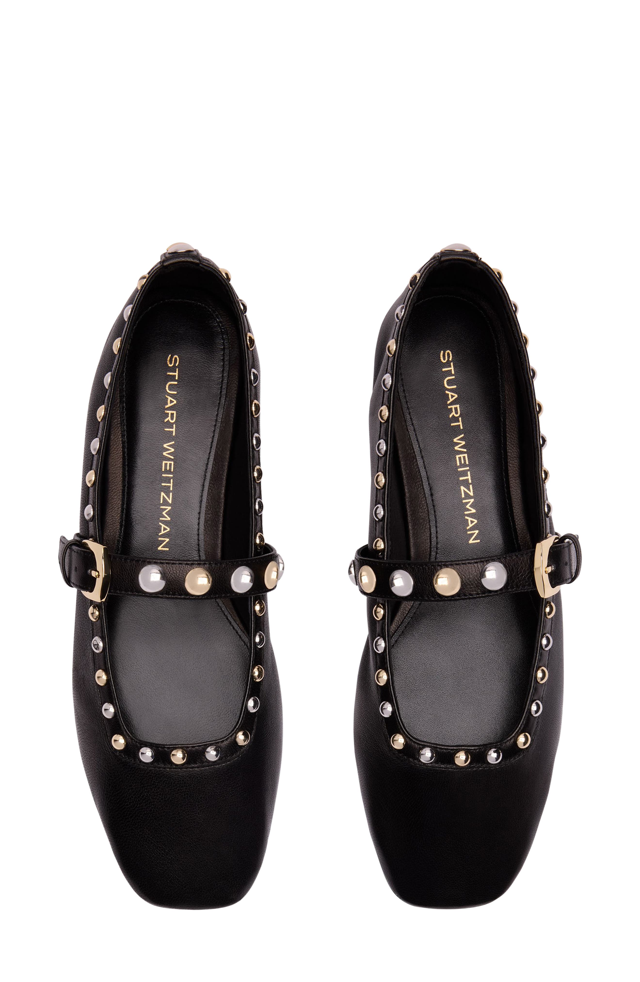 Pry Mary Jane Leather, Alternate, color, BLACK