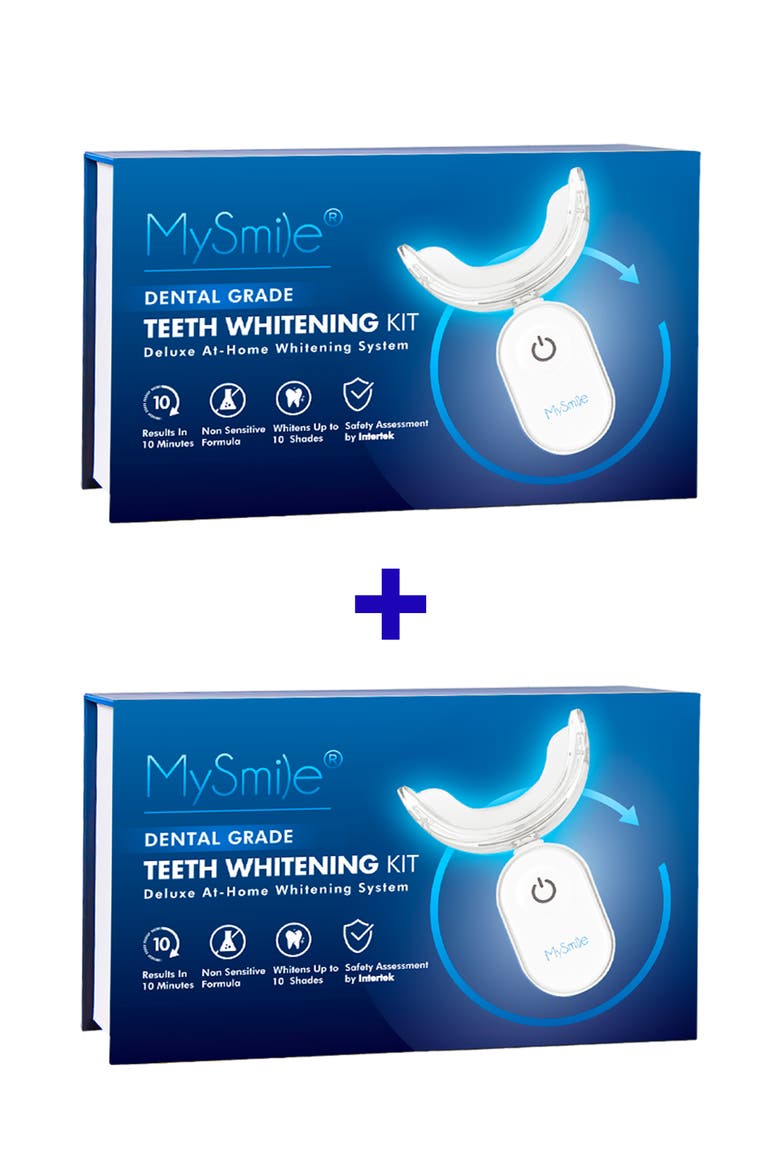 Two Advance Teeth Whitening Kits, Main, color, Blue