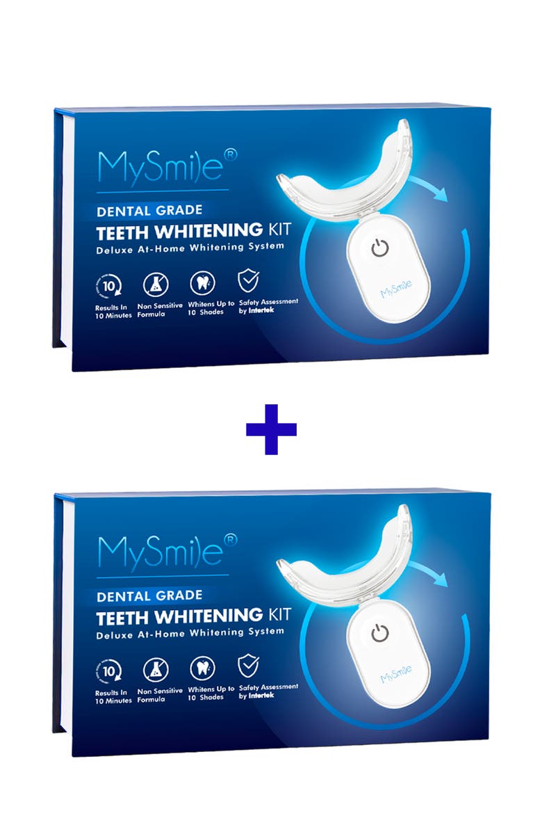 MySmile Two Advance Teeth Whitening Kits, Main, color, Blue