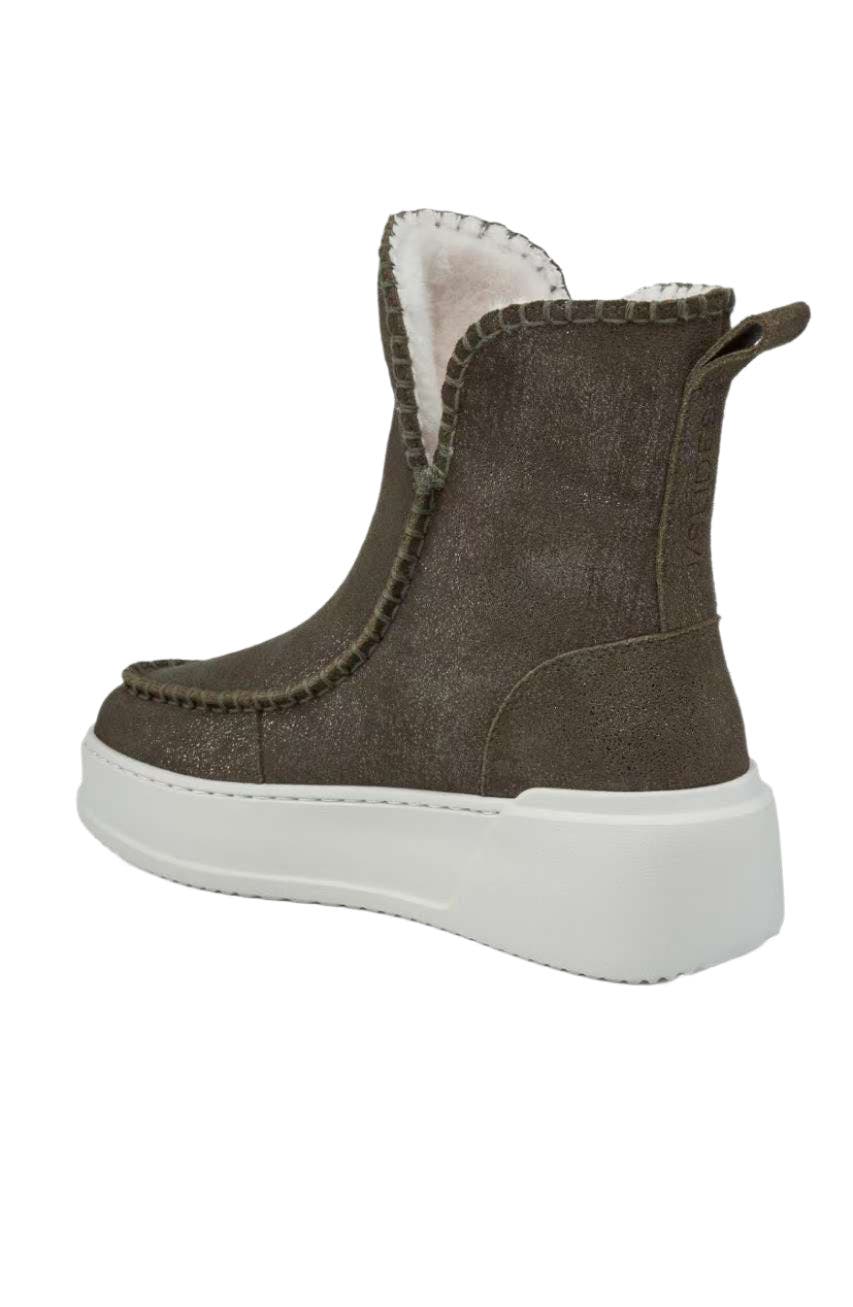JSlides Jaja Sneaker, Alternate, color, METALLIC KHAKI