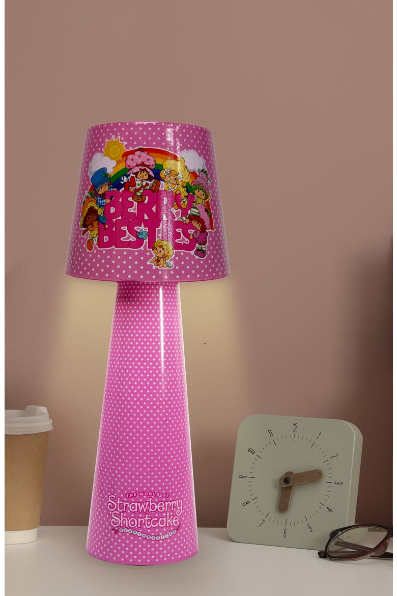 Strawberry Shortcake Rechargeable Light, Alternate, color, PINK
