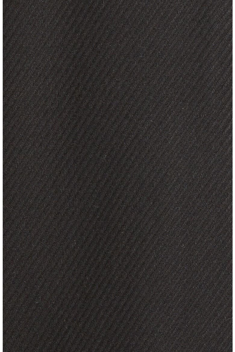 'Windsor' Car Coat, Alternate, color, BLACK