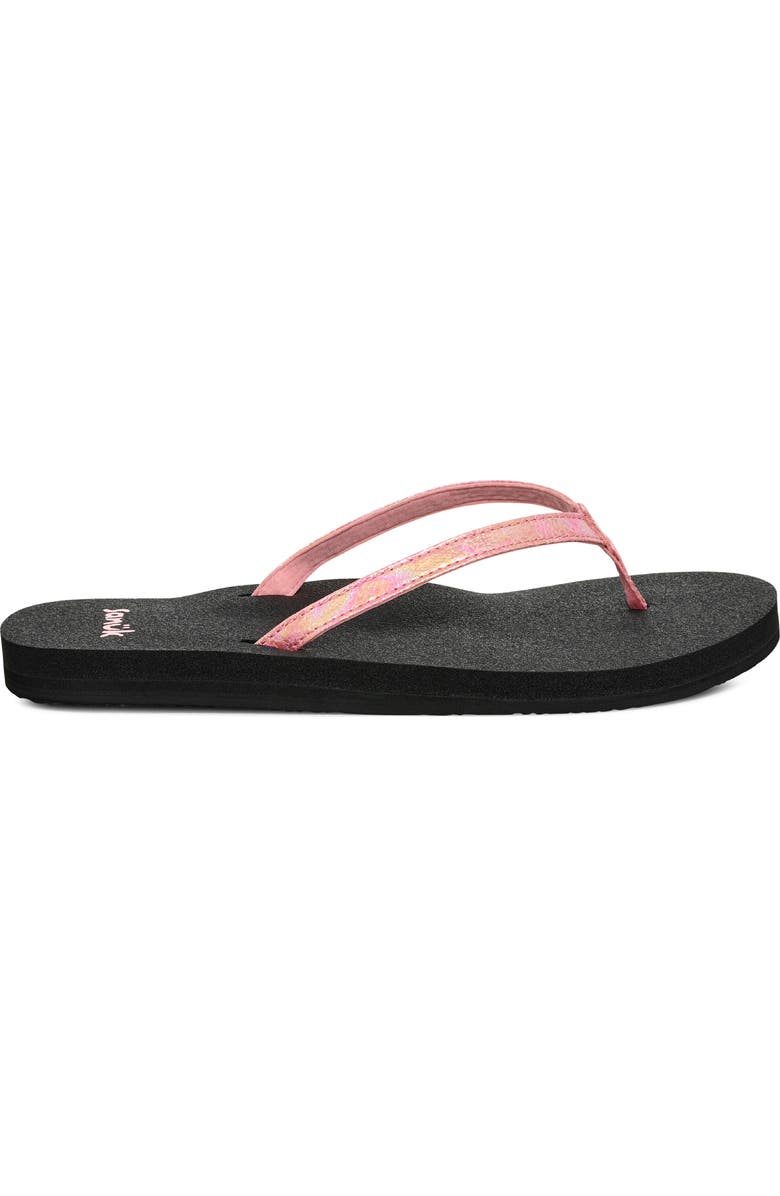 Sanuk Yoga Joy II Flip Flop, Alternate, color, Mermaid