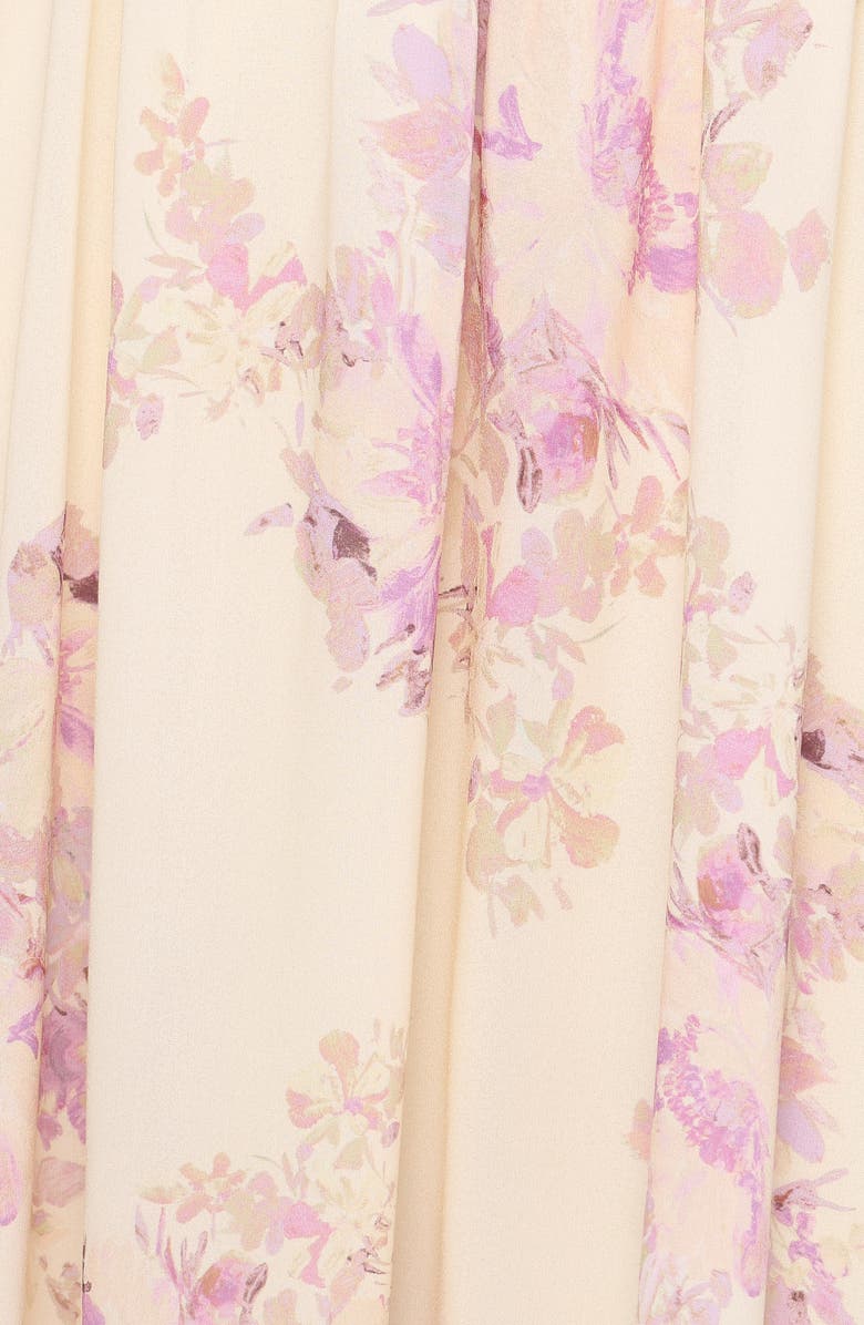 Petal & Pup Jemira Maxi Dress, Alternate, color, Lavender Floral