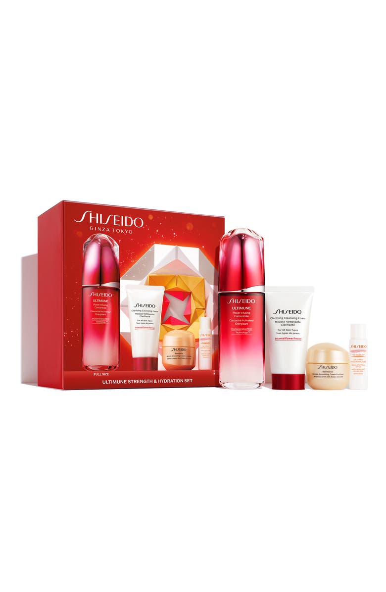 Shiseido Ultimune Strength & Hydration Set USD $192 Value, Main, color,
