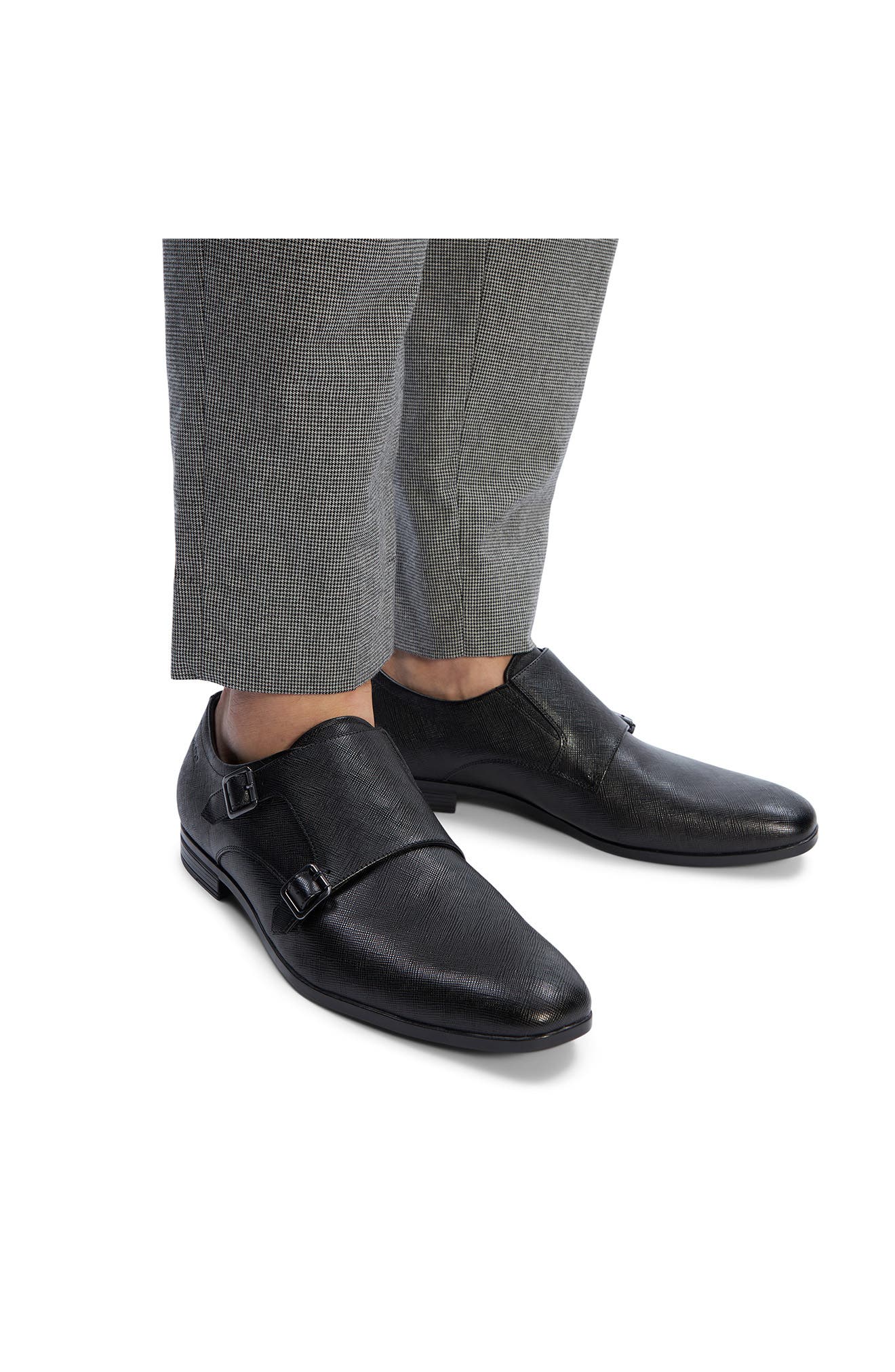 ALDO Benedetto Monk Strap Shoe - Wide Width Available, Alternate, color, 