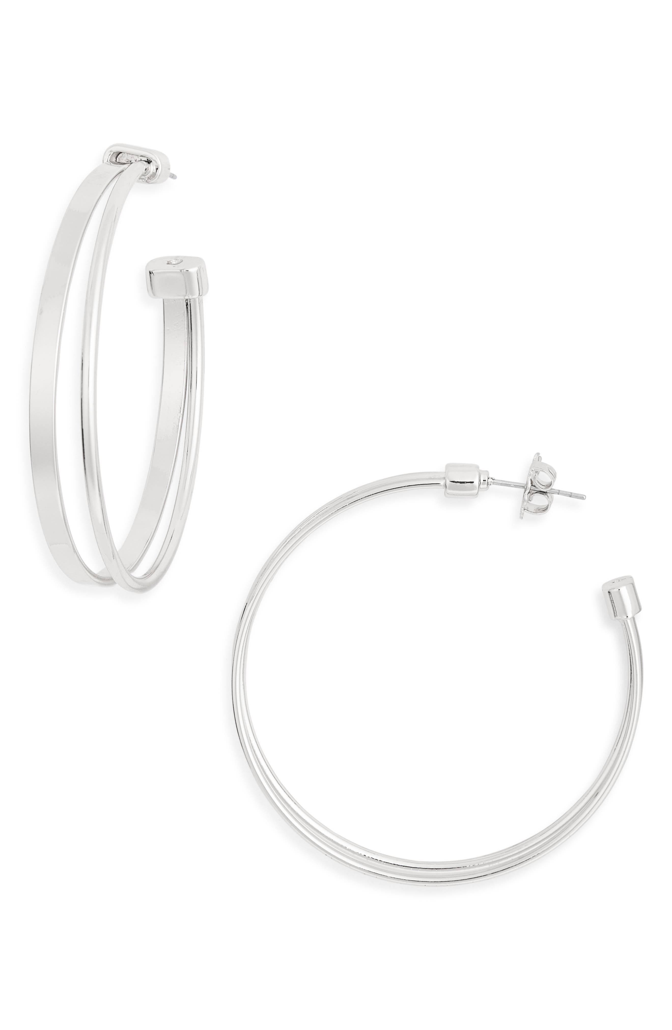 Split Hoop Earrings