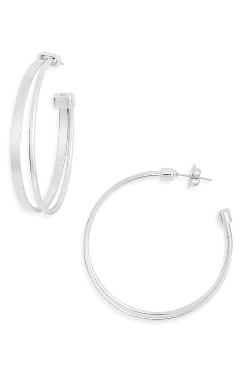 Split Hoop Earrings