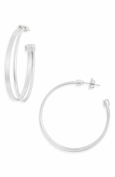 Split Hoop Earrings