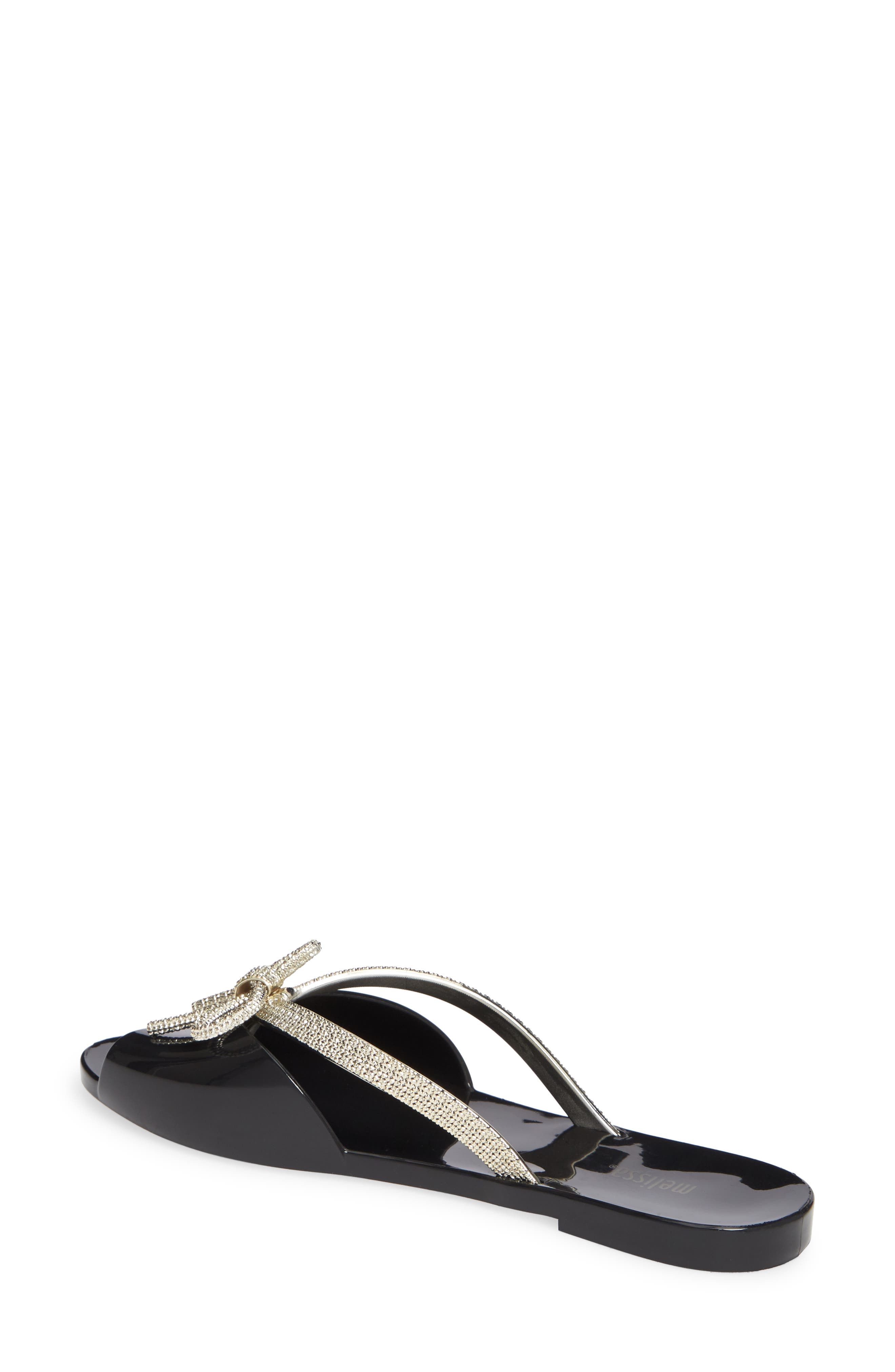 Melissa Ela Chrome Slide Sandal, Alternate, color, 