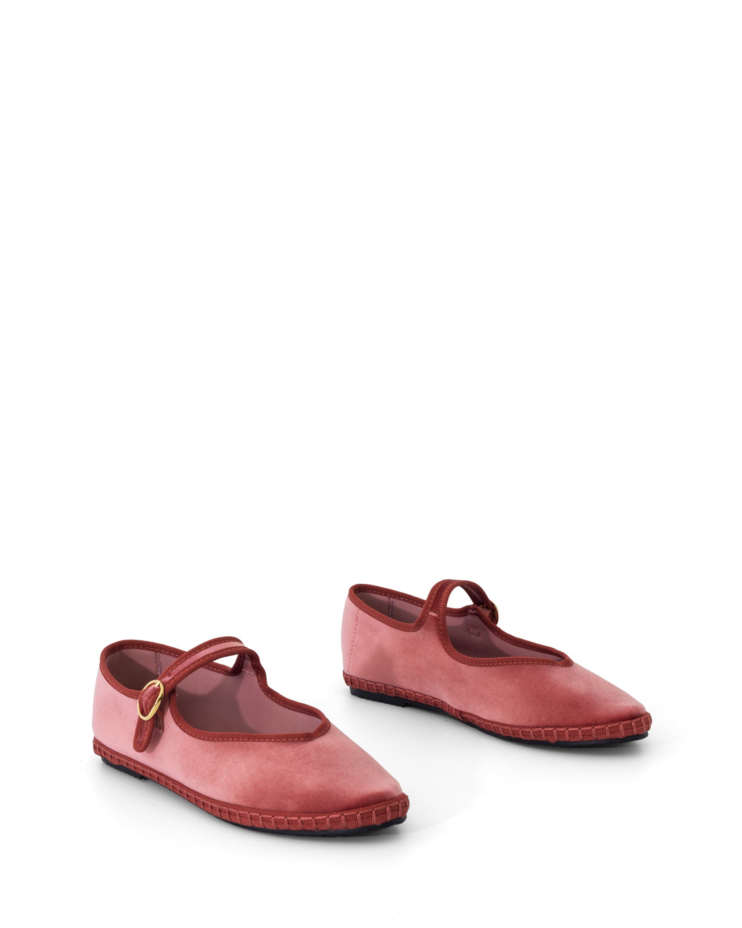 ALEGRIA Round Toe mary jane ballet flats, Alternate, color, Rose Velvet