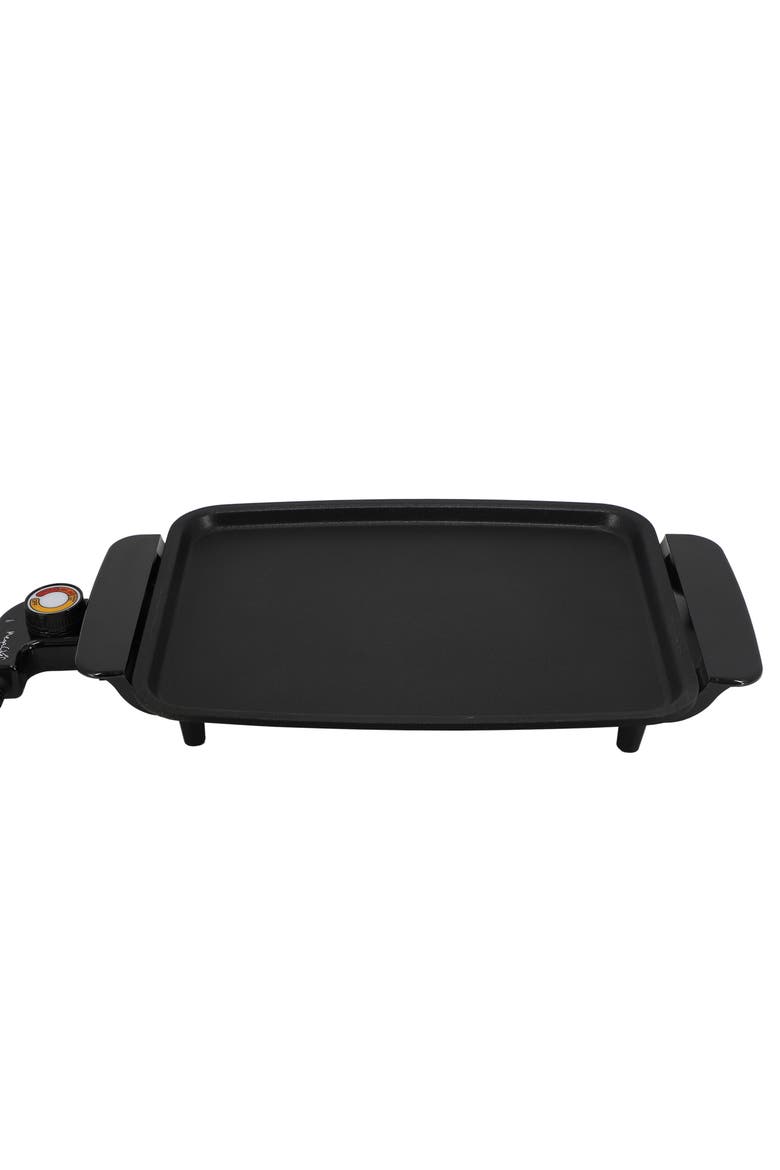 11.81 Inch Electric Grill with Non-Stick Coating, Alternate, color, Black