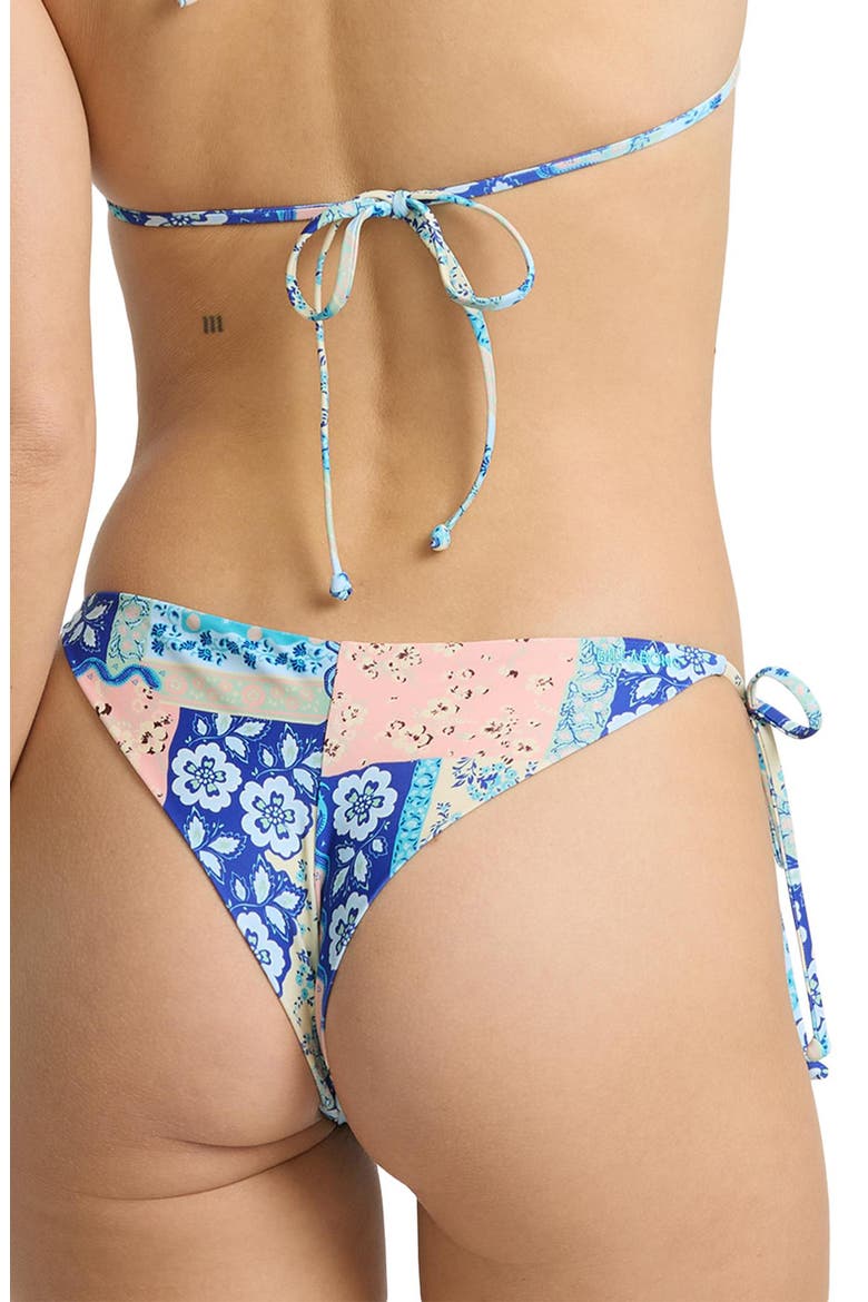 Happy Hippy Side Tie Bikini Bottoms, Alternate, color, LILAC MARBLE