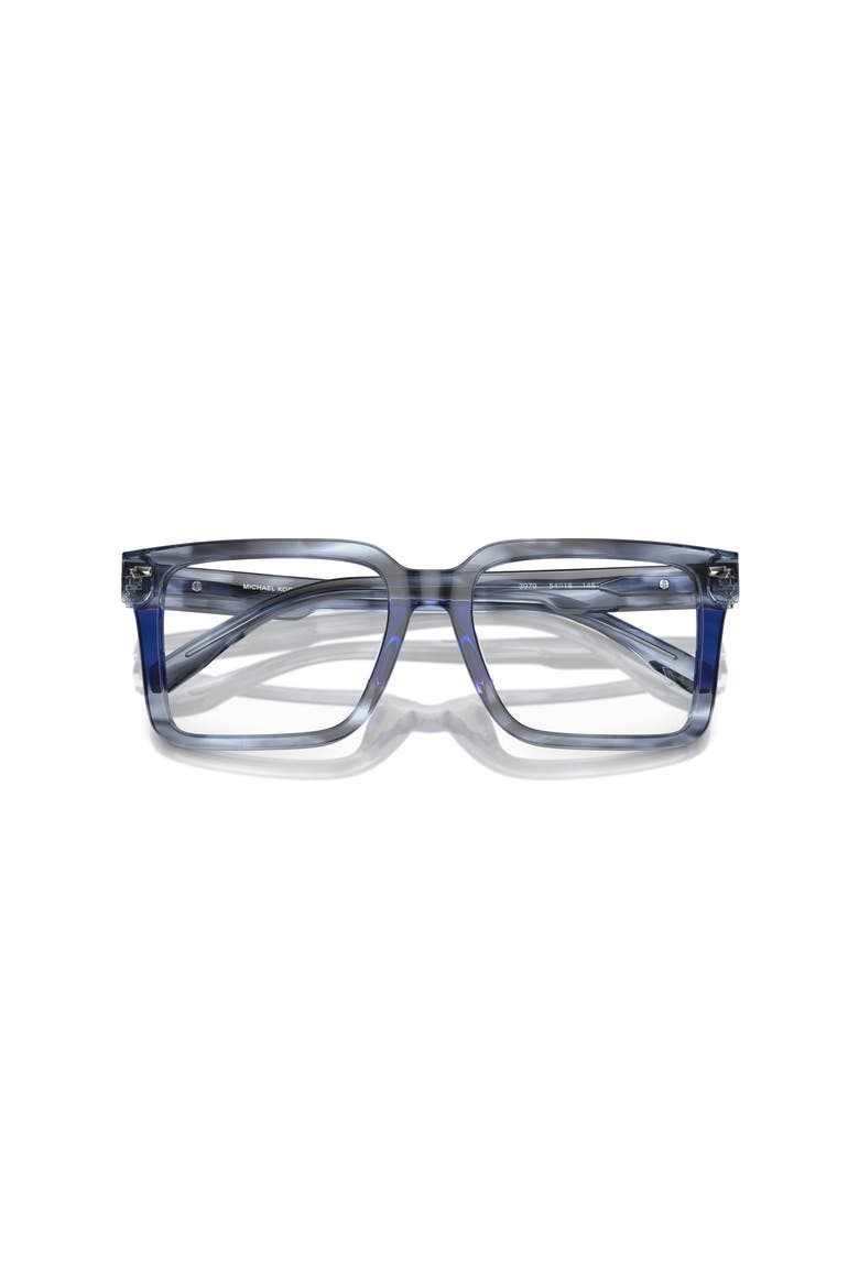 54mm Square optical glasses, Alternate, color, Blue