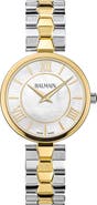 Balmain Mother-of-Pearl Stainless Steel Bracelet Watch