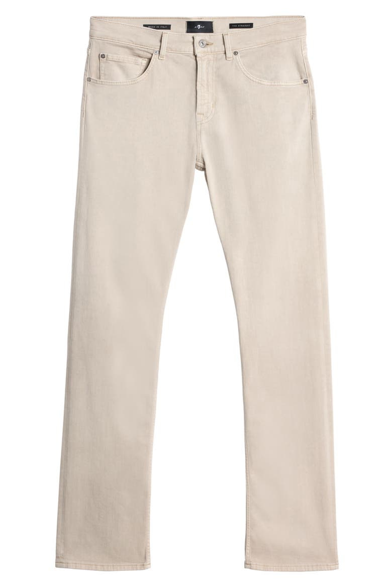 Luxe Performance Lefthand The Straight Leg Jeans, Alternate, color, LEFT HAND OAT