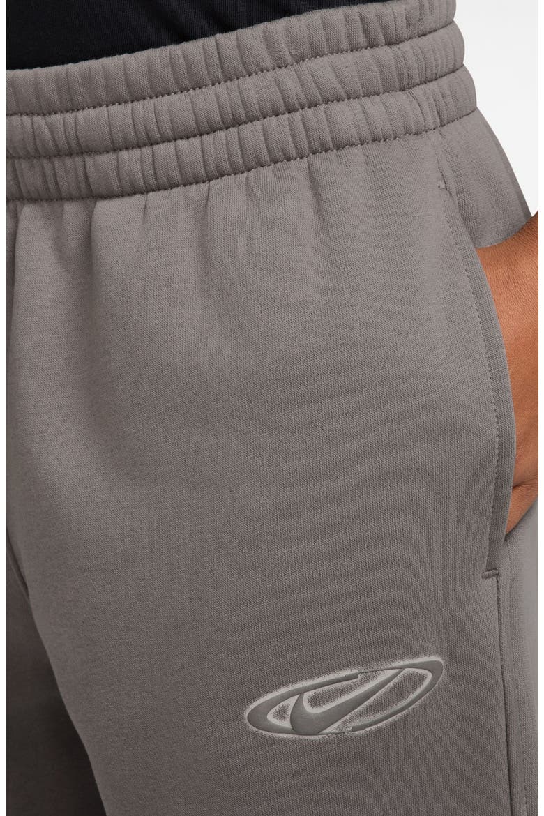 Kids' Club Fleece Wide Leg Pants, Alternate, color, CAVE STONE/ MOON PARTICLE