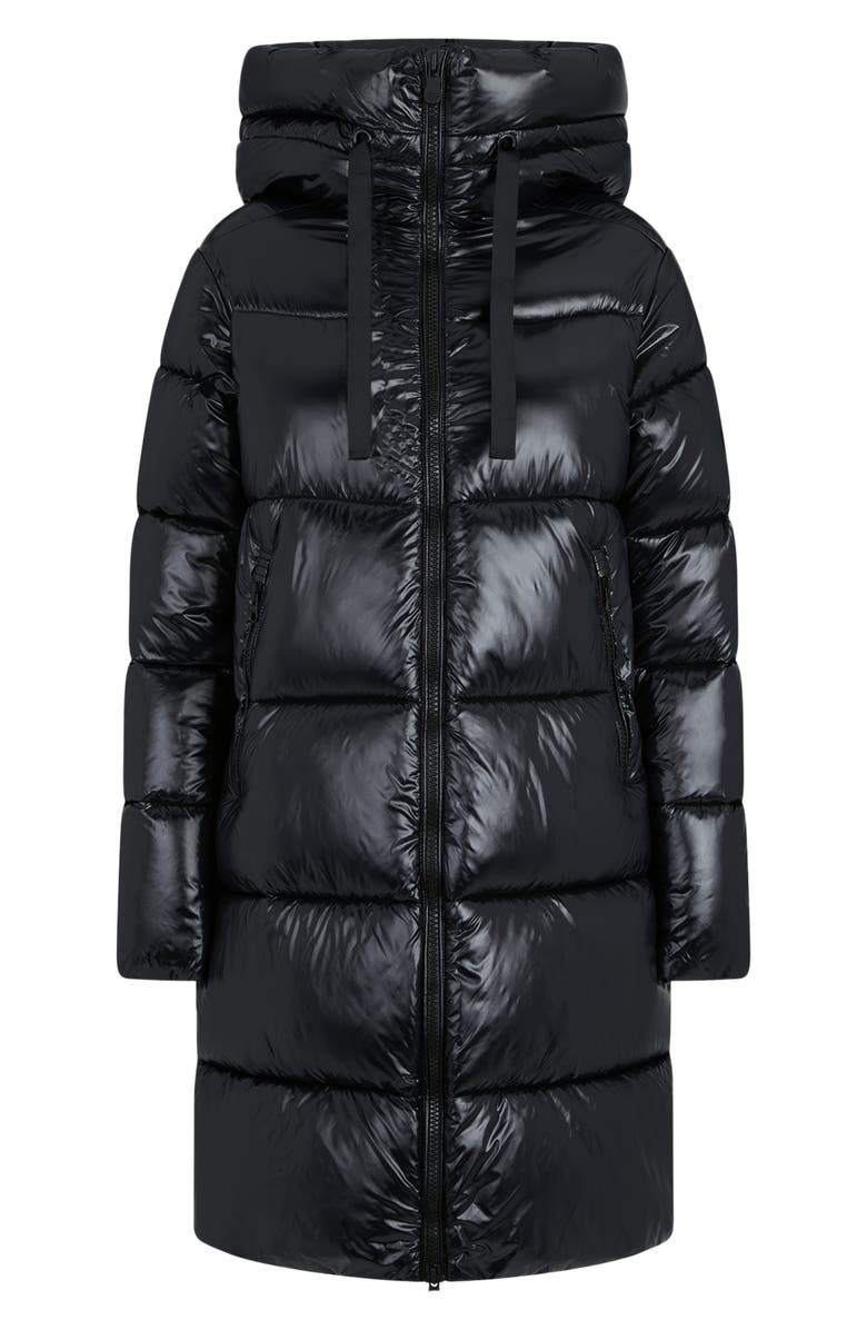 Save The Duck Isabel Water Repellent Elongated Puffer Jacket, Alternate, color,