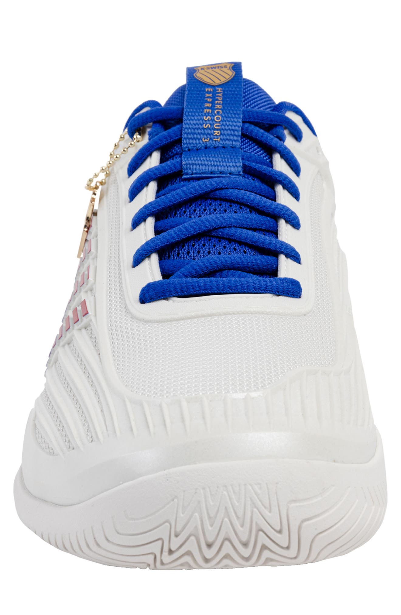 Hypercourt Express 3 Tennis Shoe, Alternate, color, WMBWT/DZBLU/SLV/MSRD