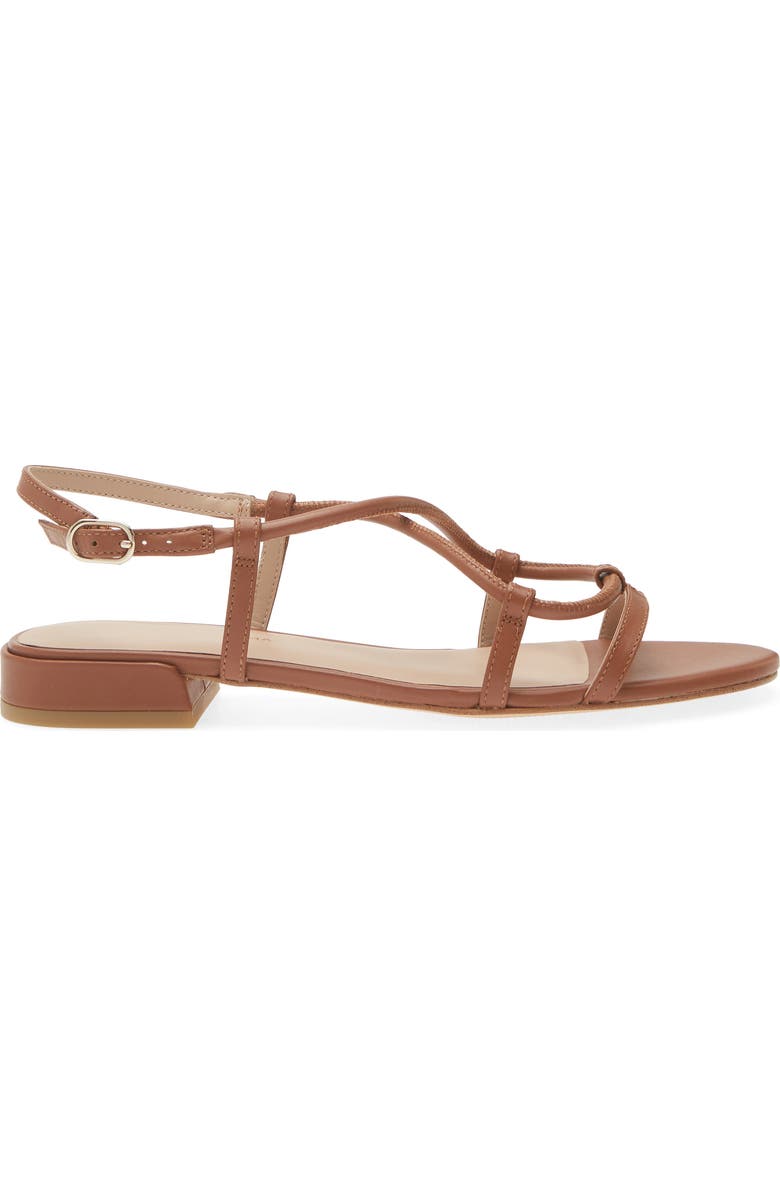 Stuart Weitzman Nilla Sandal, Alternate, color, Saddle