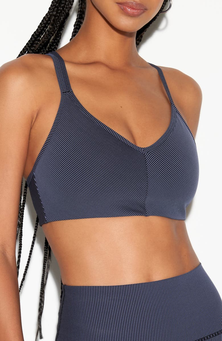Mercury Two-Tone Longline Sports Bra