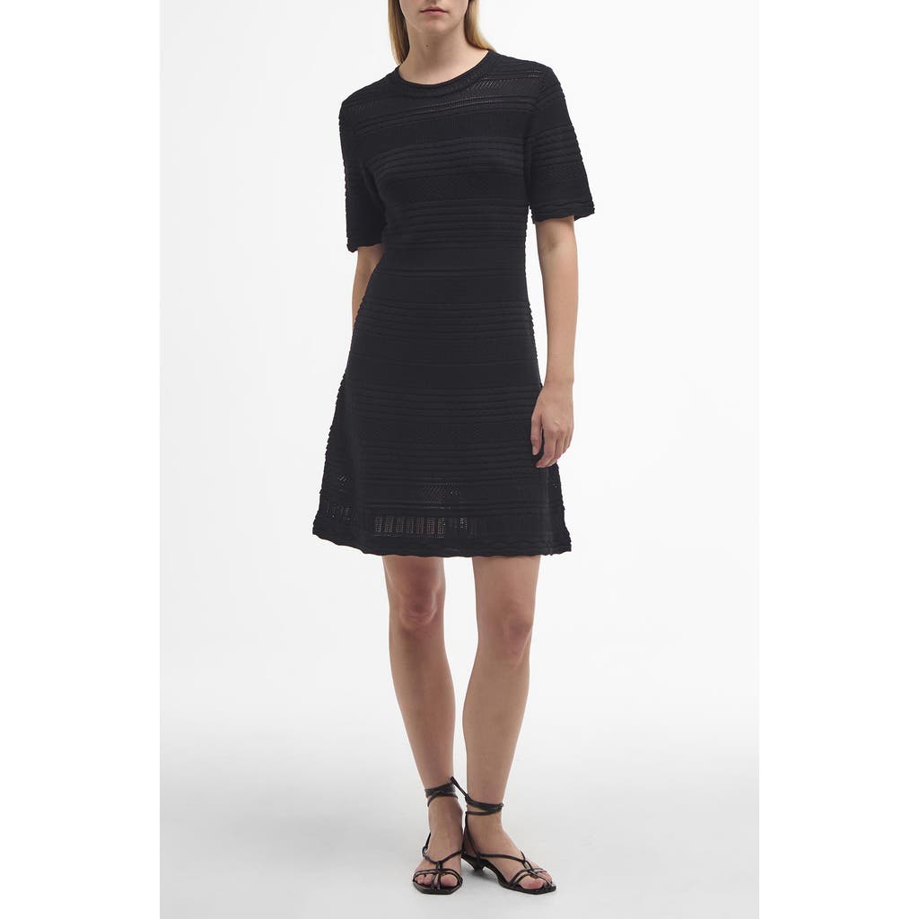 BARBOUR BARBOUR MIA SHORT SLEEVE COTTON MINIDRESS