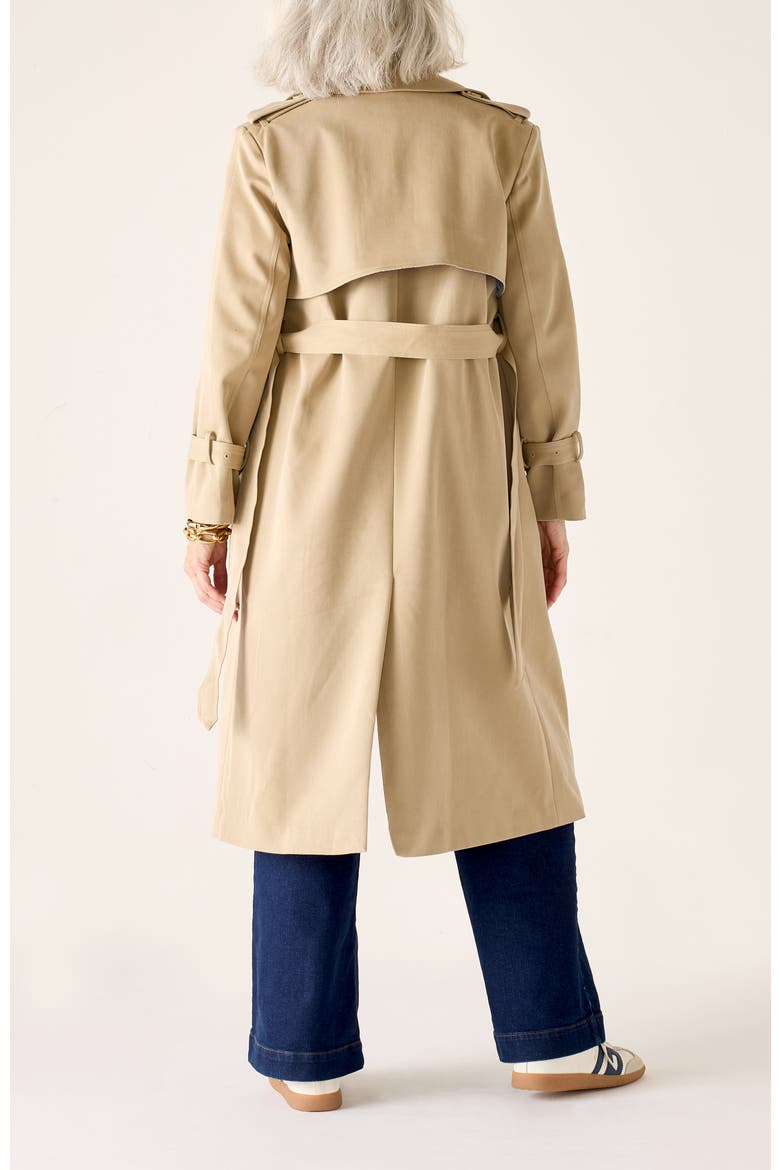 Ingrid Trench Coat, Alternate, color, Classic Khaki