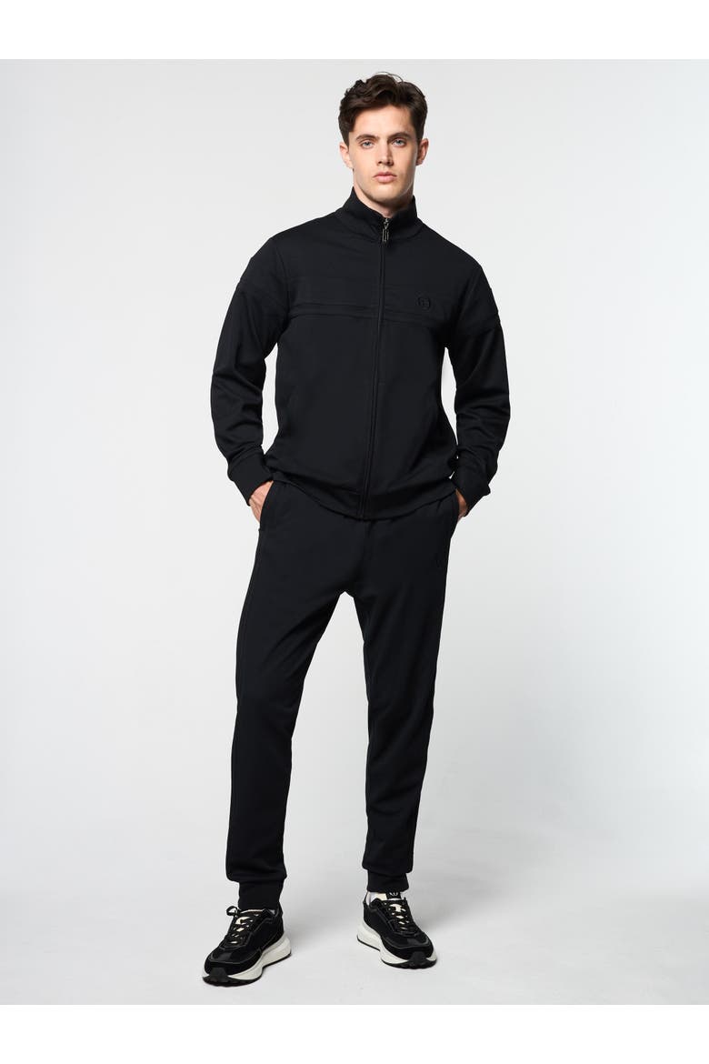 Damarindo Track Jacket Archivio, Alternate, color, BLACK|BLACK