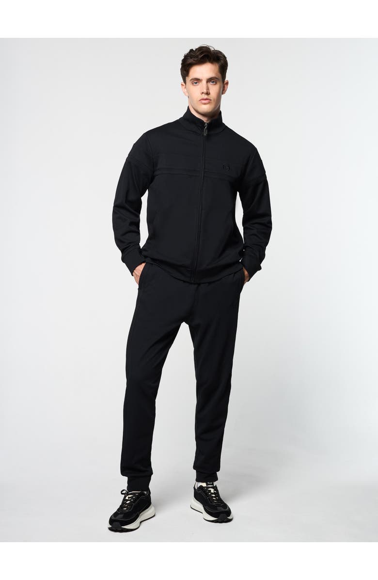 Sergio Tacchini Damarindo Track Jacket Archivio, Alternate, color, Black|Black