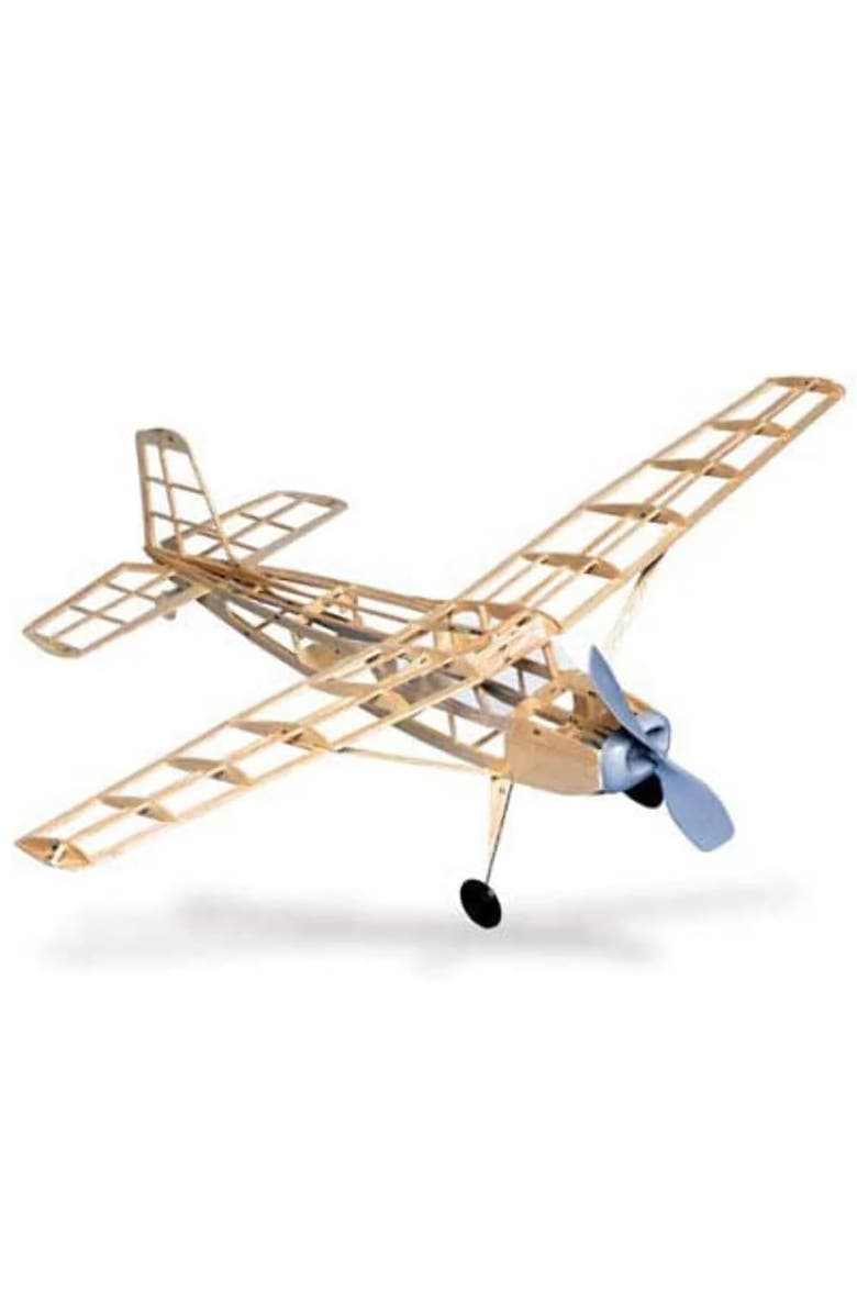 Guillow's Flying Model Kit, Cessna O-1E Bird-Dog, Diy Airplane Building Kit, Alternate, color, Multicolored