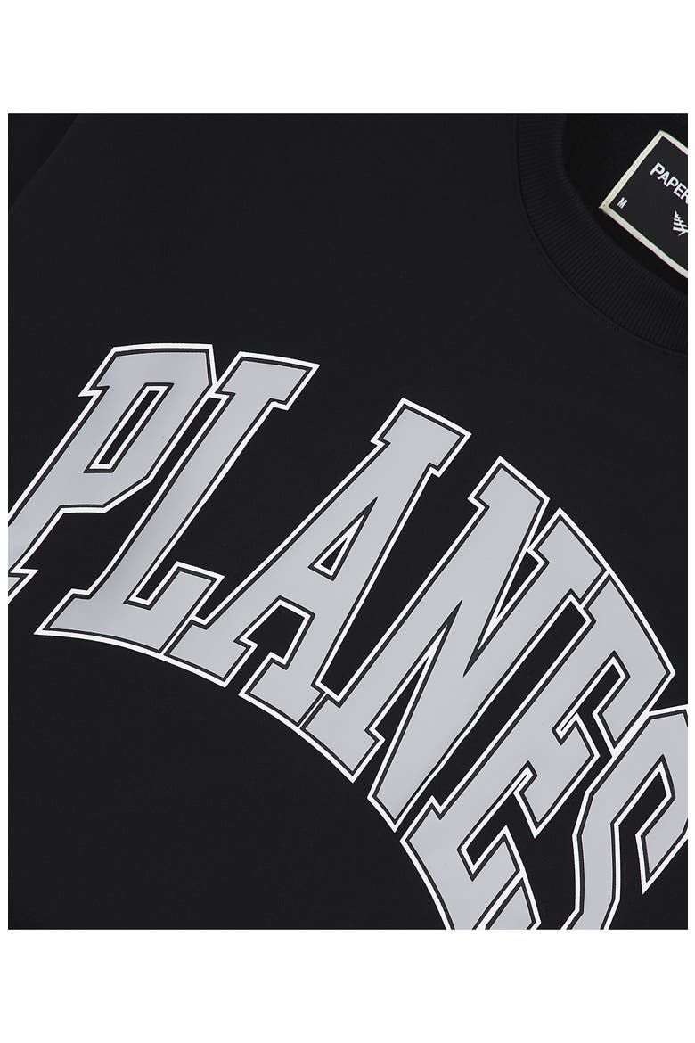 Collegiate Logo Sweatshirt, Alternate, color, BLACK