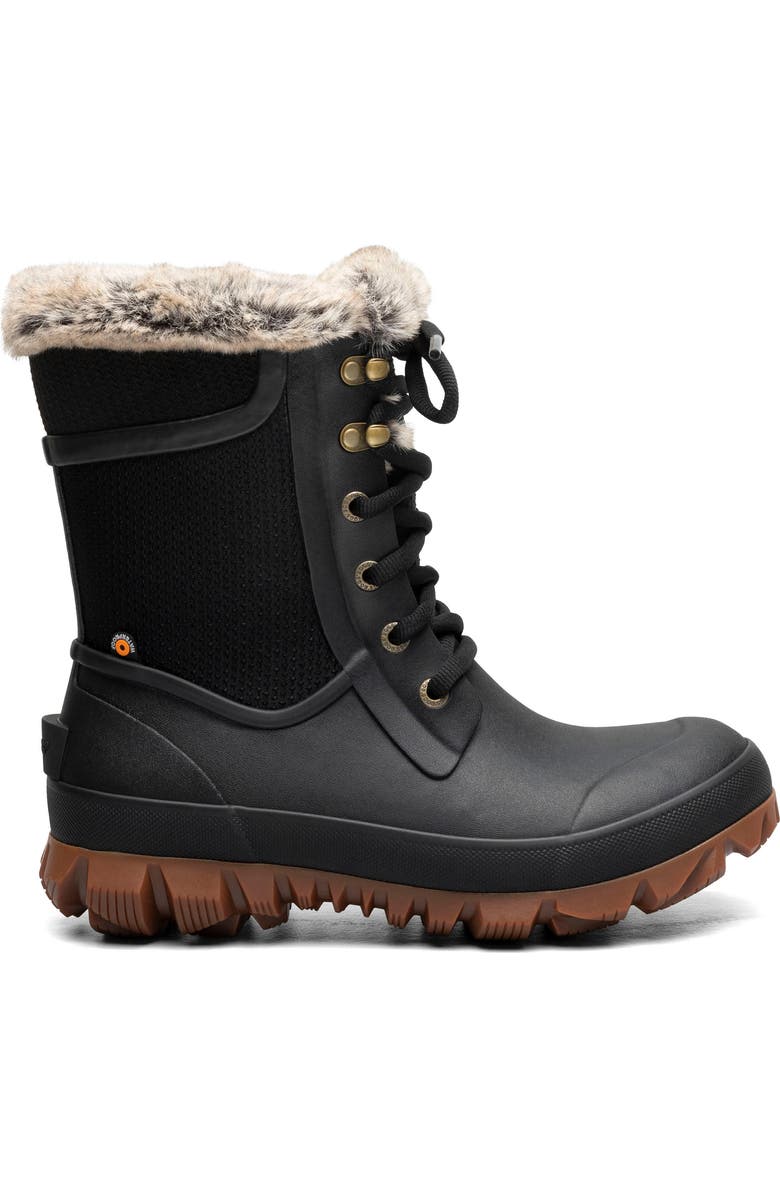 Bogs Arcata Trek Dots Waterproof Boot, Alternate, color, Black