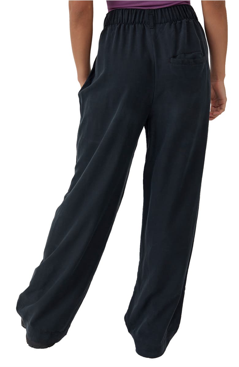 Free People Nothin' to Say Elastic Waist Pants, Alternate, color,