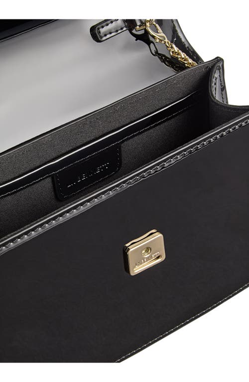 Lk Bennett Annabelle Grab Leather Top Handle Bag In Black