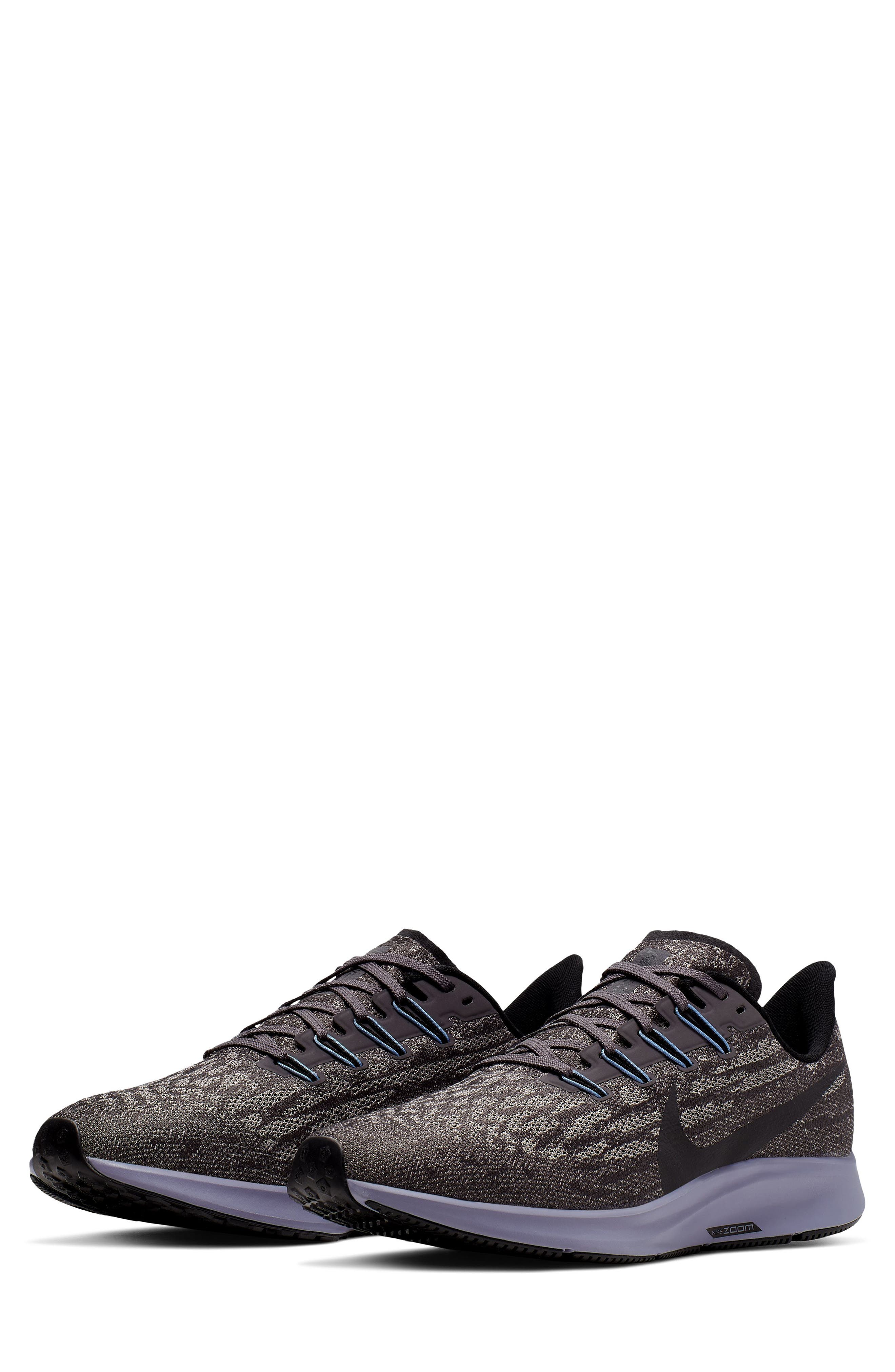 Air Zoom Pegasus 36 Running Shoe, Main, color, THUNDER GREY/ PUMICE/ INDIGO