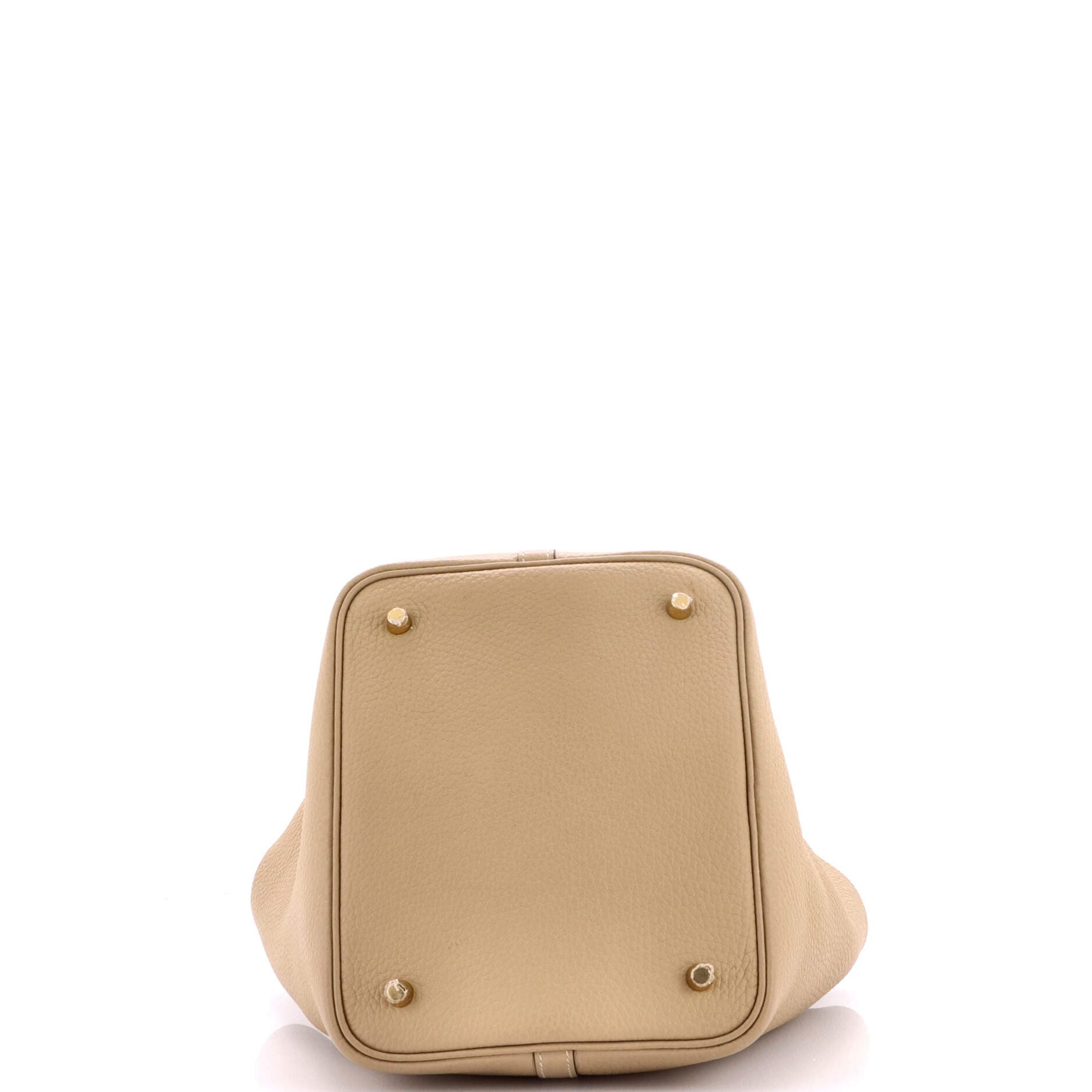 Pre-Owned Hermes Picotin Lock Bag Clemence MM, Alternate, color, Trench