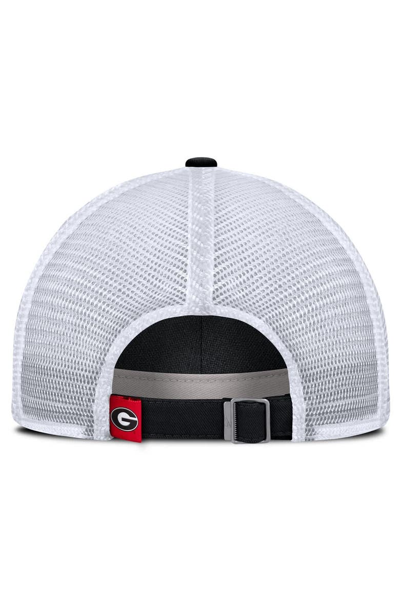 Nike Men's Nike Black Georgia Bulldogs 2025 Gameday On-Field Club Adjustable Trucker Hat, Alternate, color,