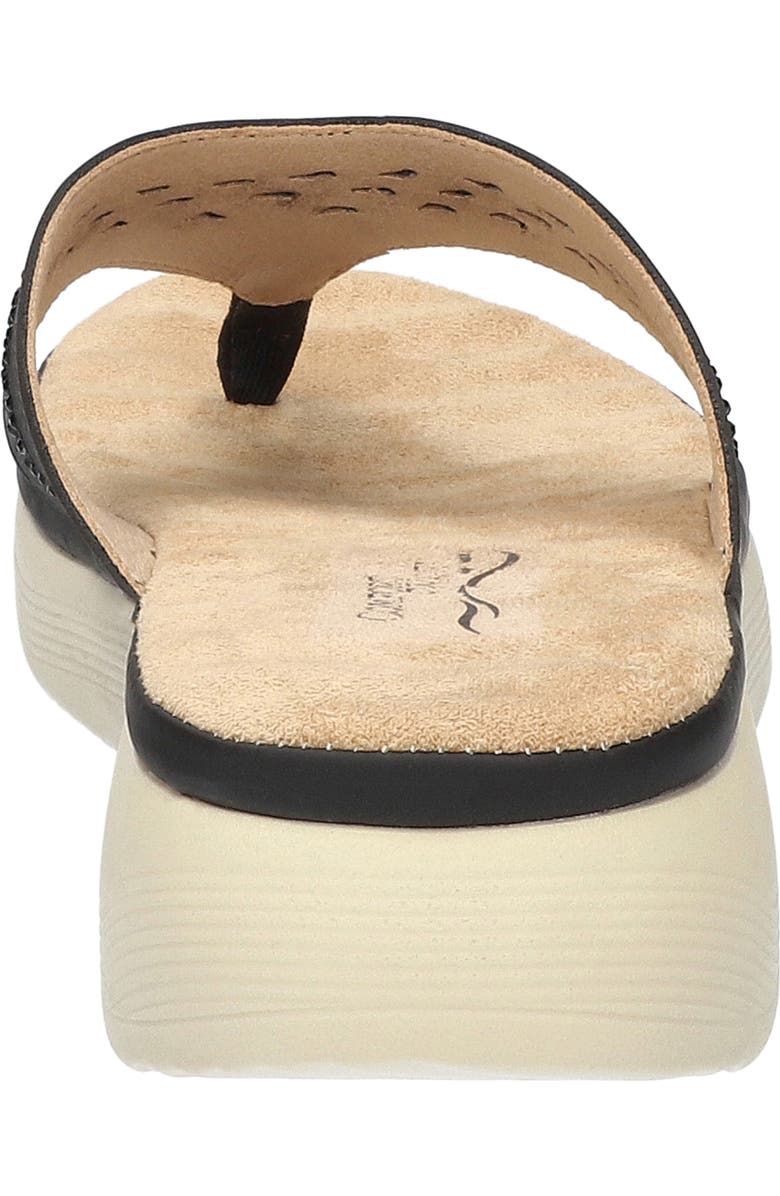 EASY STREET Sonny Platform Sandal, Alternate, color, Black