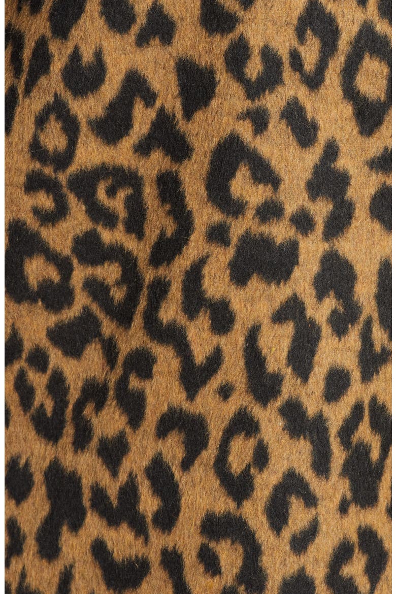 Leopard Print Coat, Alternate, color, LEOPARD