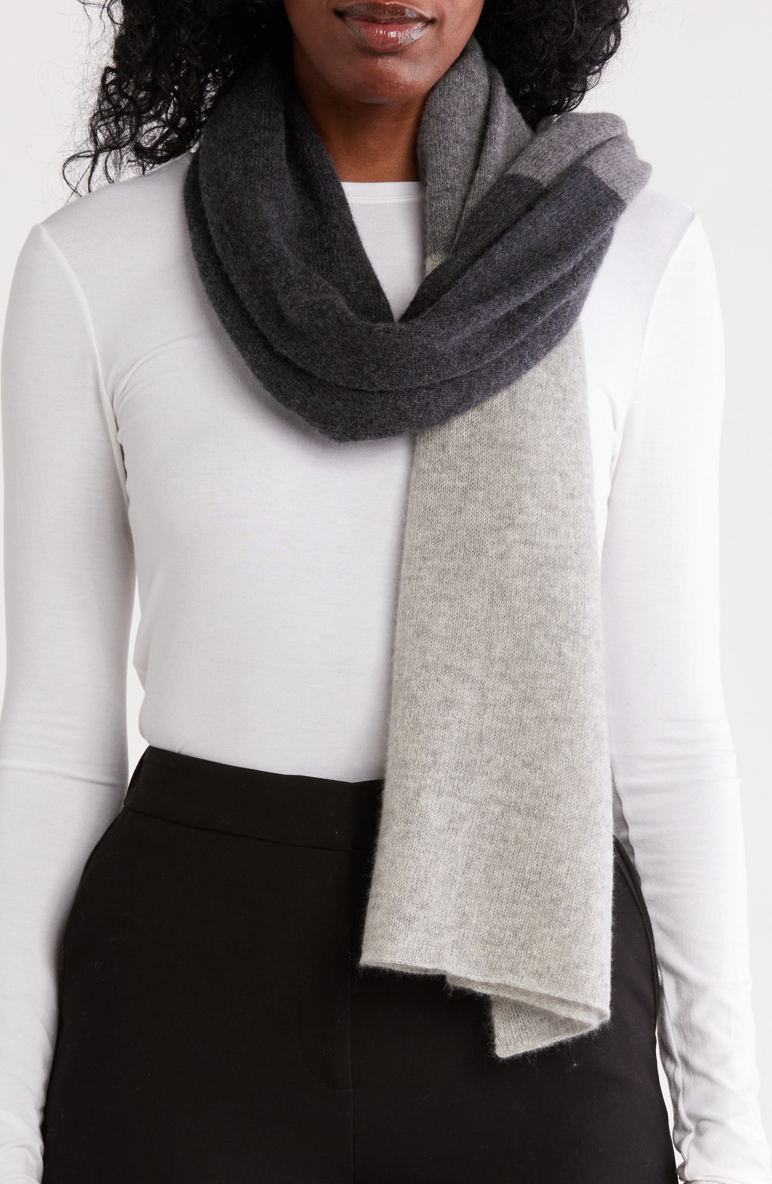 Portolano Stripe Cashmere Wrap