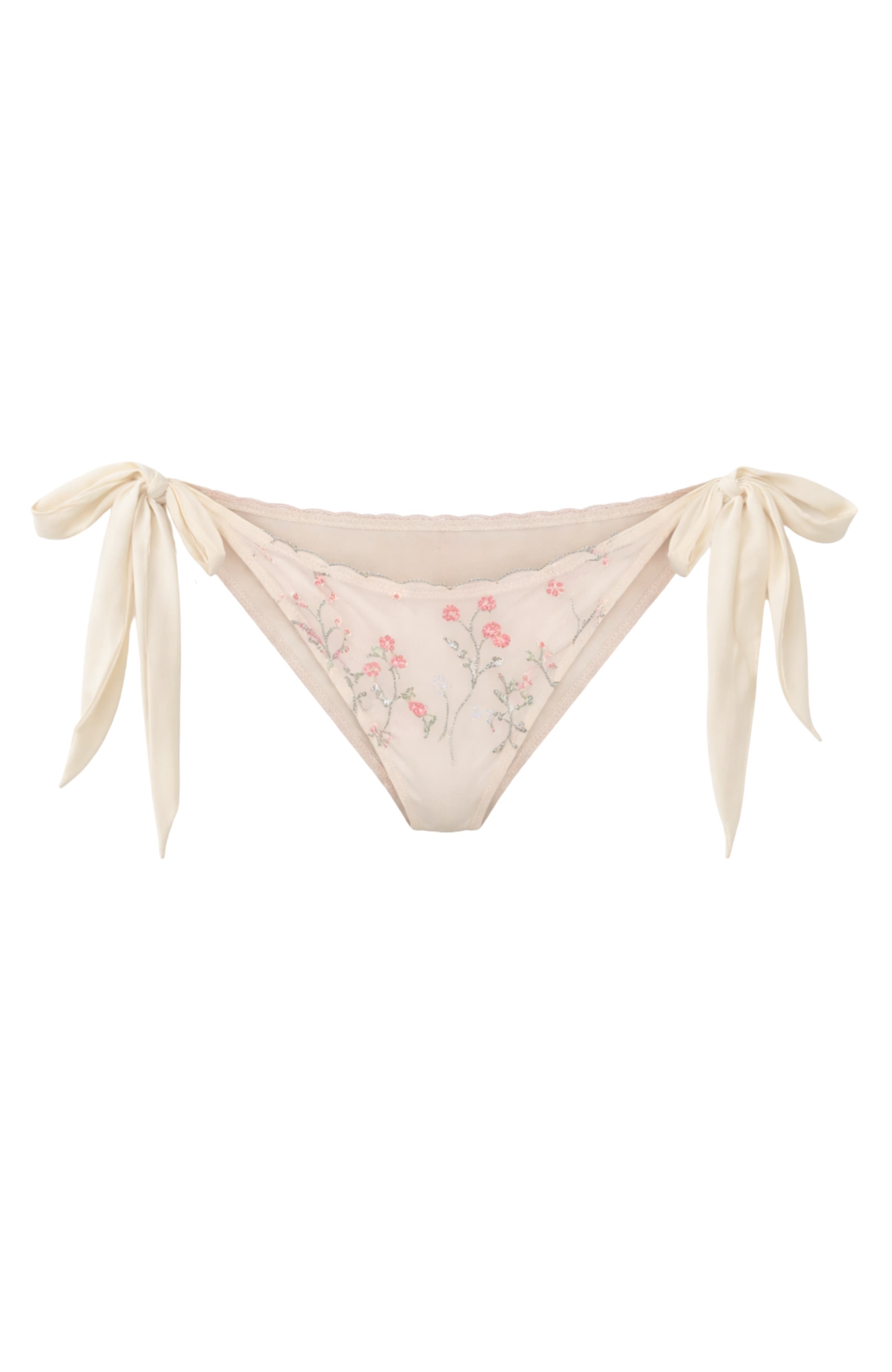 selected Pink Beige Floral