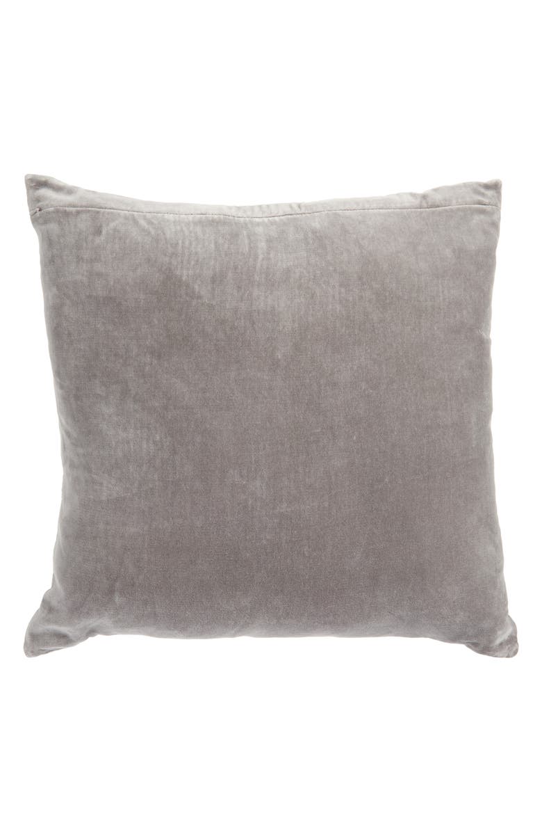 Nordstrom Channel Quilted Velvet Accent Pillow, Alternate, color, 