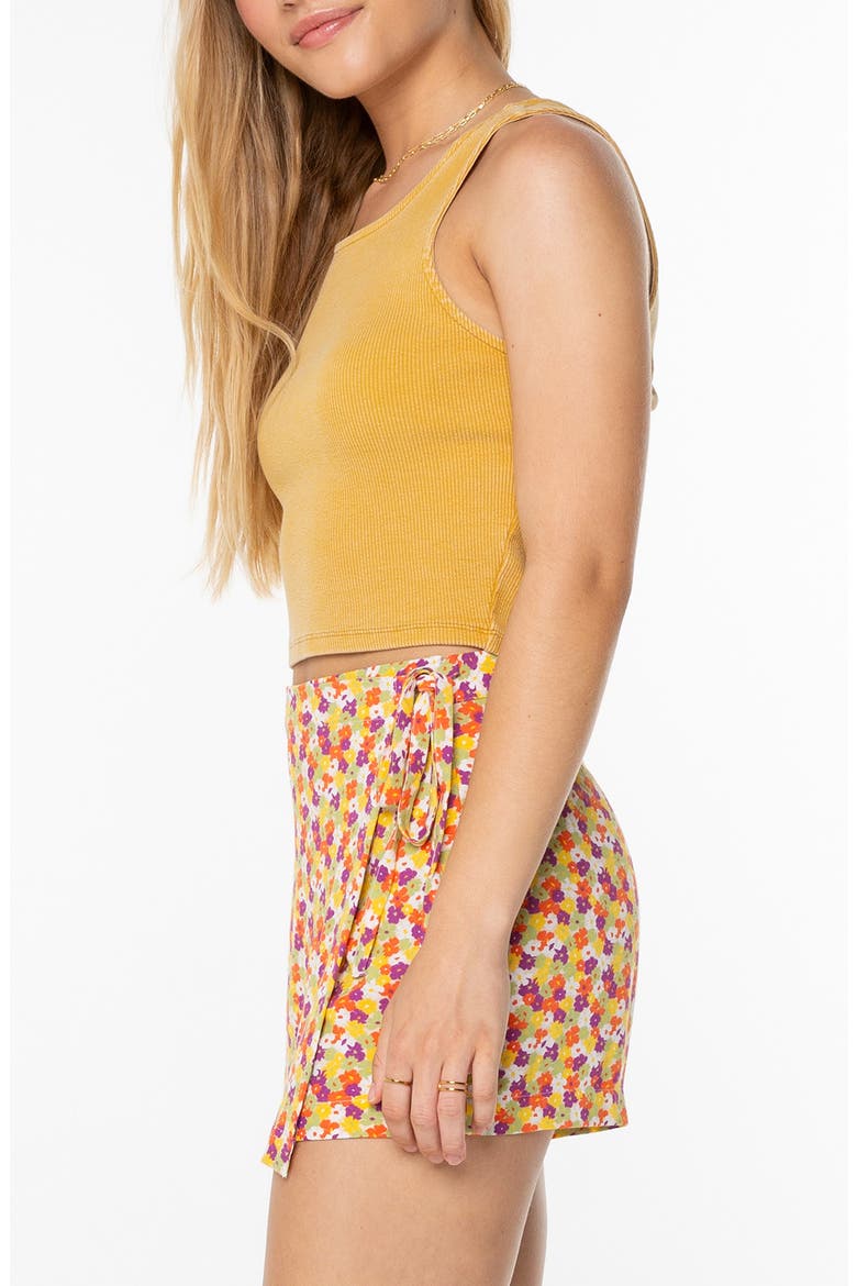 City Lights Cutout Tank, Alternate, color, AMBER GOLD