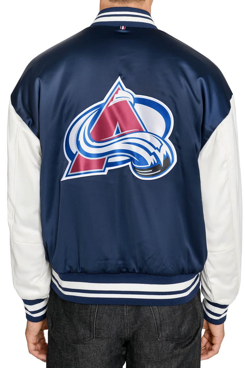 Colorado Avalanche Bomber Jacket, Alternate, color, NAVY
