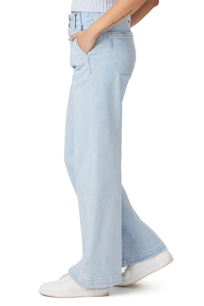 Brooklyn High Waist Wide Leg Jeans, Alternate, color, MAKENA