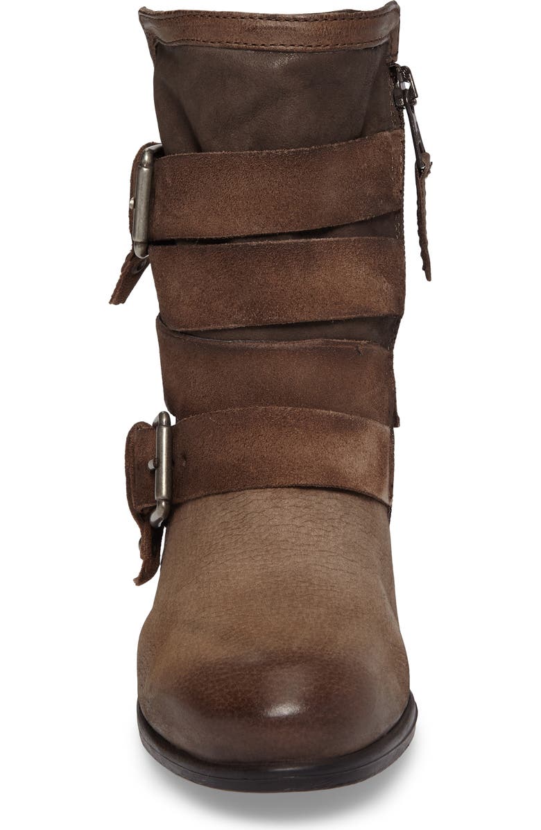 Miz Mooz Savvy Buckle Bootie, Alternate, color,